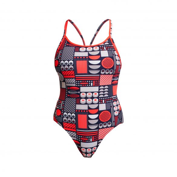 Funkita Bento Box Diamond Back Badeanzug Damen FS11L02663