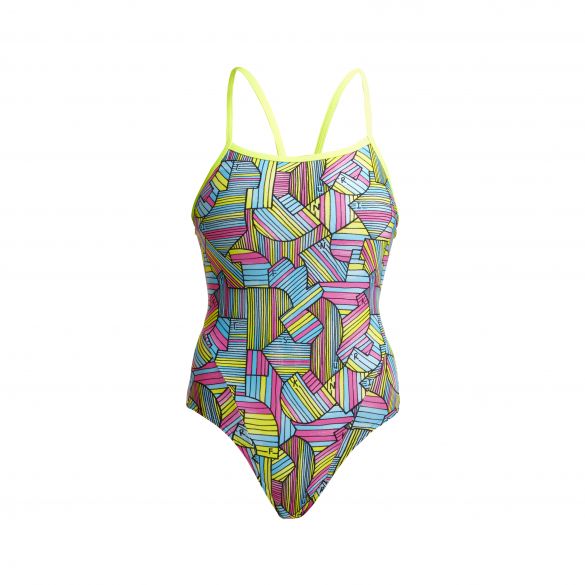 Funkita Hot Property Single Strap Badeanzug Damen FS15L70918