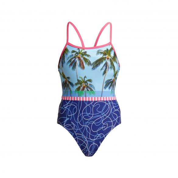 Funkita Lunchtime Dip Single Strap Badeanzug Damen FS15L70947