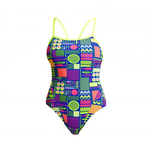 Funkita Packed Lunch Single Strap Badeanzug Damen FS15L02664