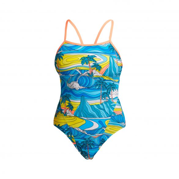 Funkita Summer Bay Single Strap Badeanzug Damen FKS030L02675