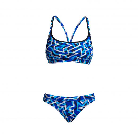 Funkita Ticker Tape Bikini Set Damen FS02L02640 + FS03L02640