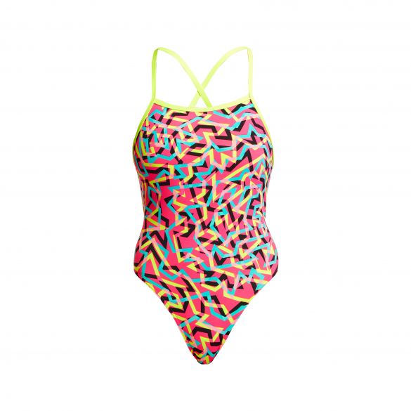 Funkita Party Popper Tie Me Tight Badeanzug Damen FKS001L02643