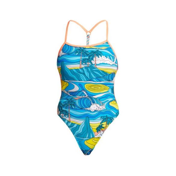 Funkita Summer Bay Twisted Badeanzug Damen FKS038L02675