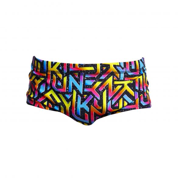 Funky Trunks Brand Galaxy plain front Trunk Badehose Herren FT01M71214