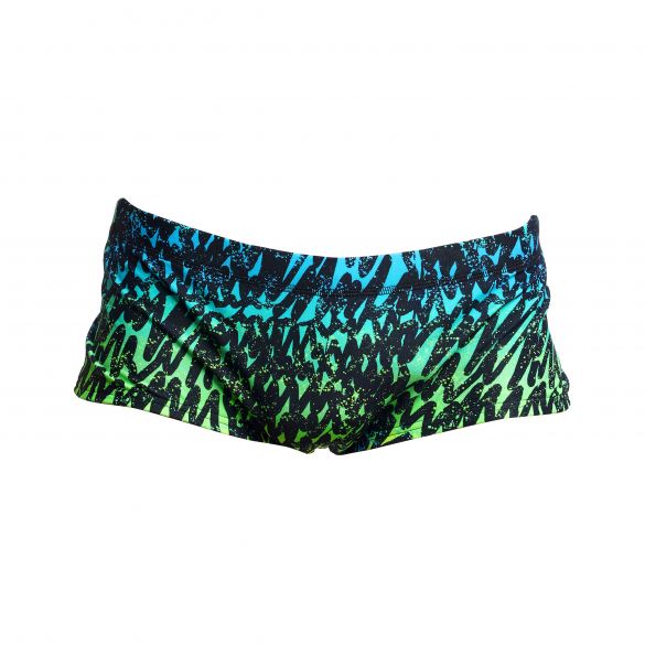 Funky Trunks Spraying Alive plain front Trunk Badehose Herren FT01M71248