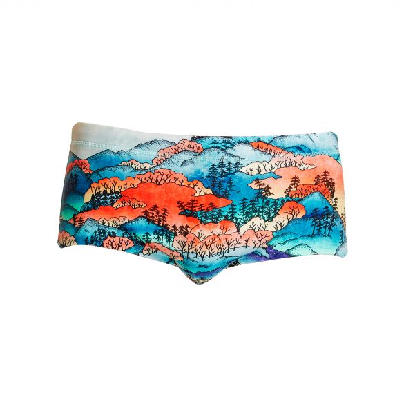 Funky Trunks Misty Mountain Plain Front Trunk Badehose Herren FT01M02661