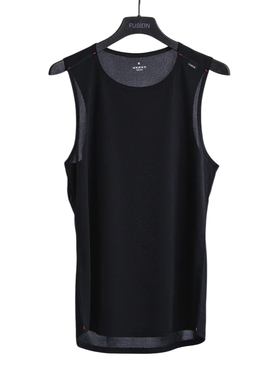 Fusion run singlet schwarz herren 1036-BLK