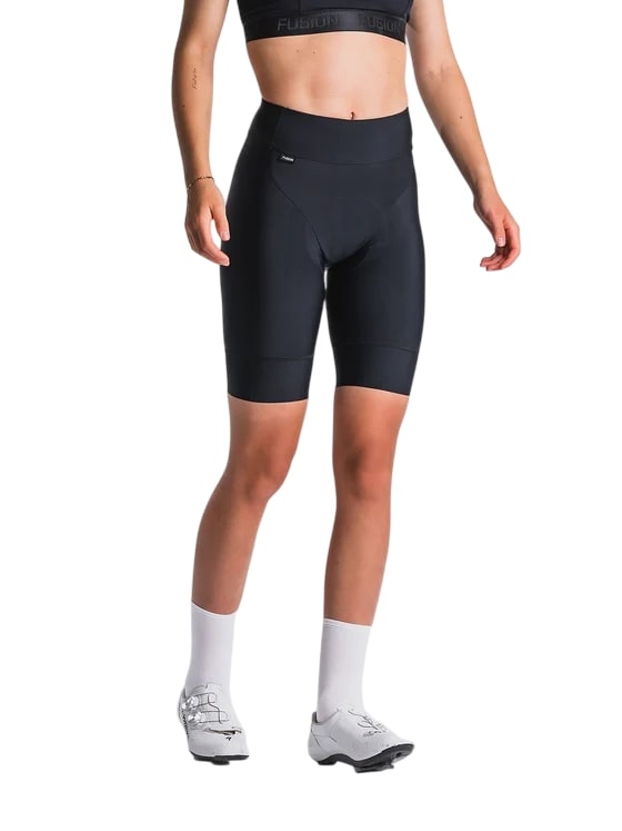 Fusion radlerhosen schwarz für damen 1239-BLK