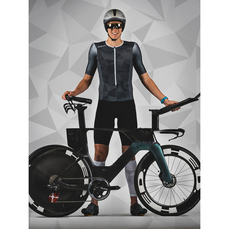 Fusion TEMPO! Suit Kurzarm Grau Unisex 1016-GRIJS