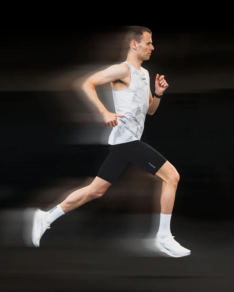 FusionTempo Run Tights Schwarz unisex