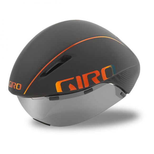 Giro Aerohead mips Fahrradhelm matt grau / feuerchrom 200170