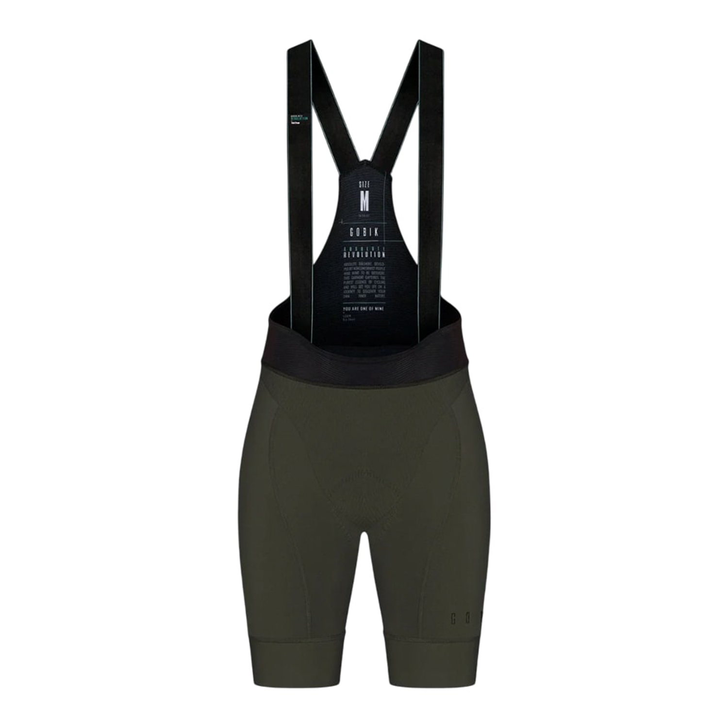 Gobik Revolution bibshort olive green damen 10-02-071-004