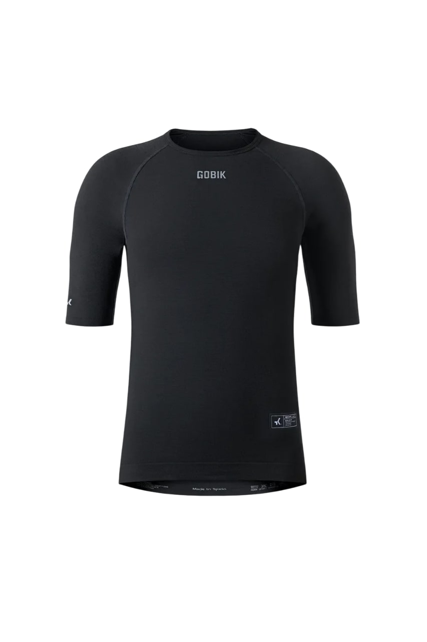 Gobik Merino coal unterhemd kurzen ärmeln herren 10-07-021-001