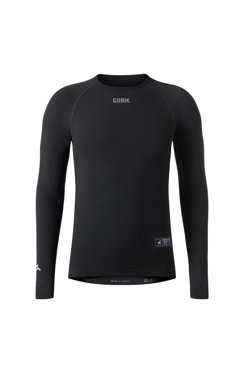 Gobik Merino coal unterhemd langarm herren 10-07-004-003