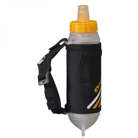 Nathan Exoshot Handflaschen Schwarz/Orange 00975671