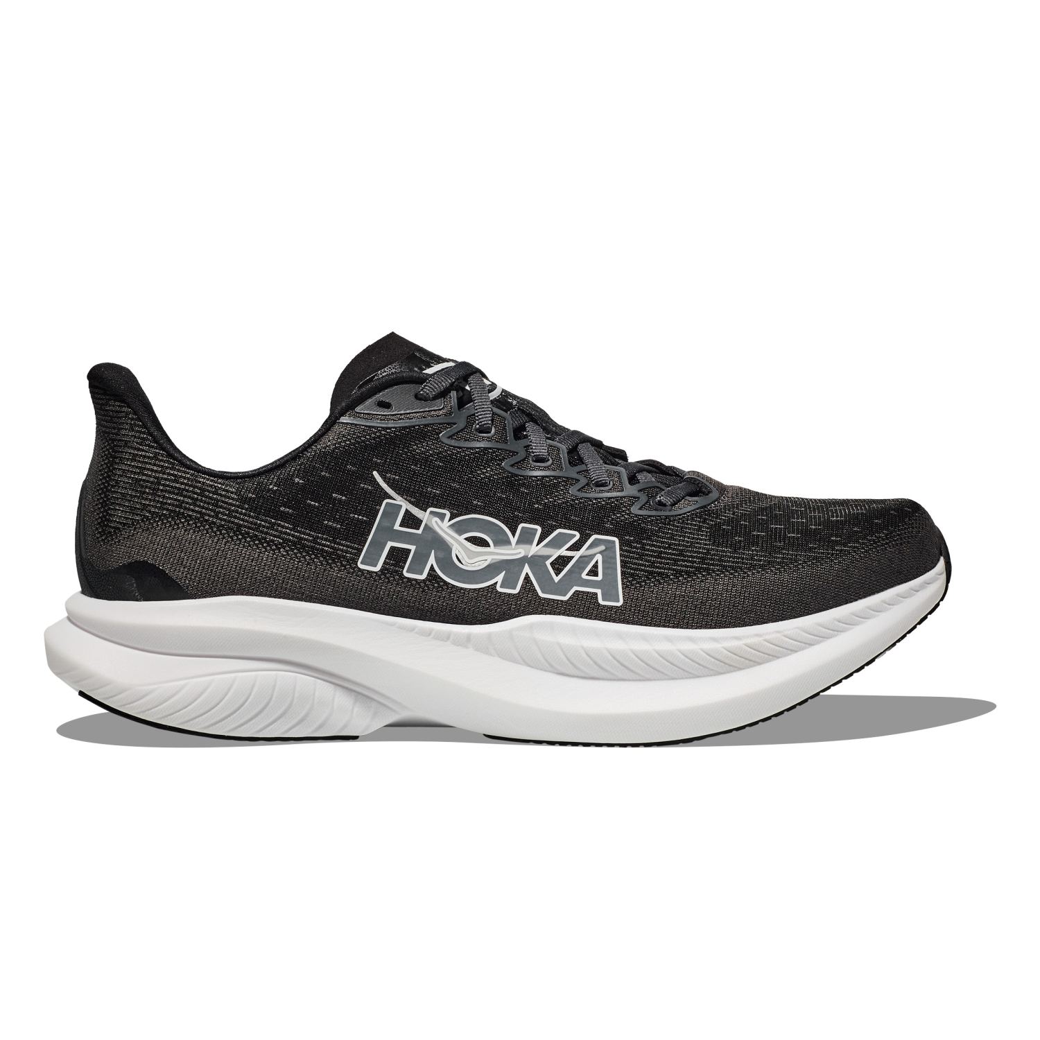 Hoka Mach 6 Laufschuhe Black.White Damen 1147810-BWHT