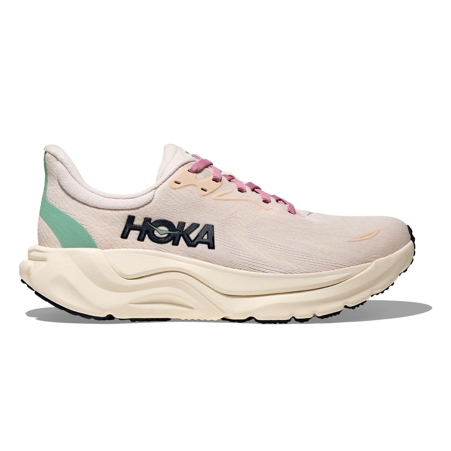 Hoka Arahi 8 Laufschuhe Rose Cream/Alabaster Damen 1168691-RCRM
