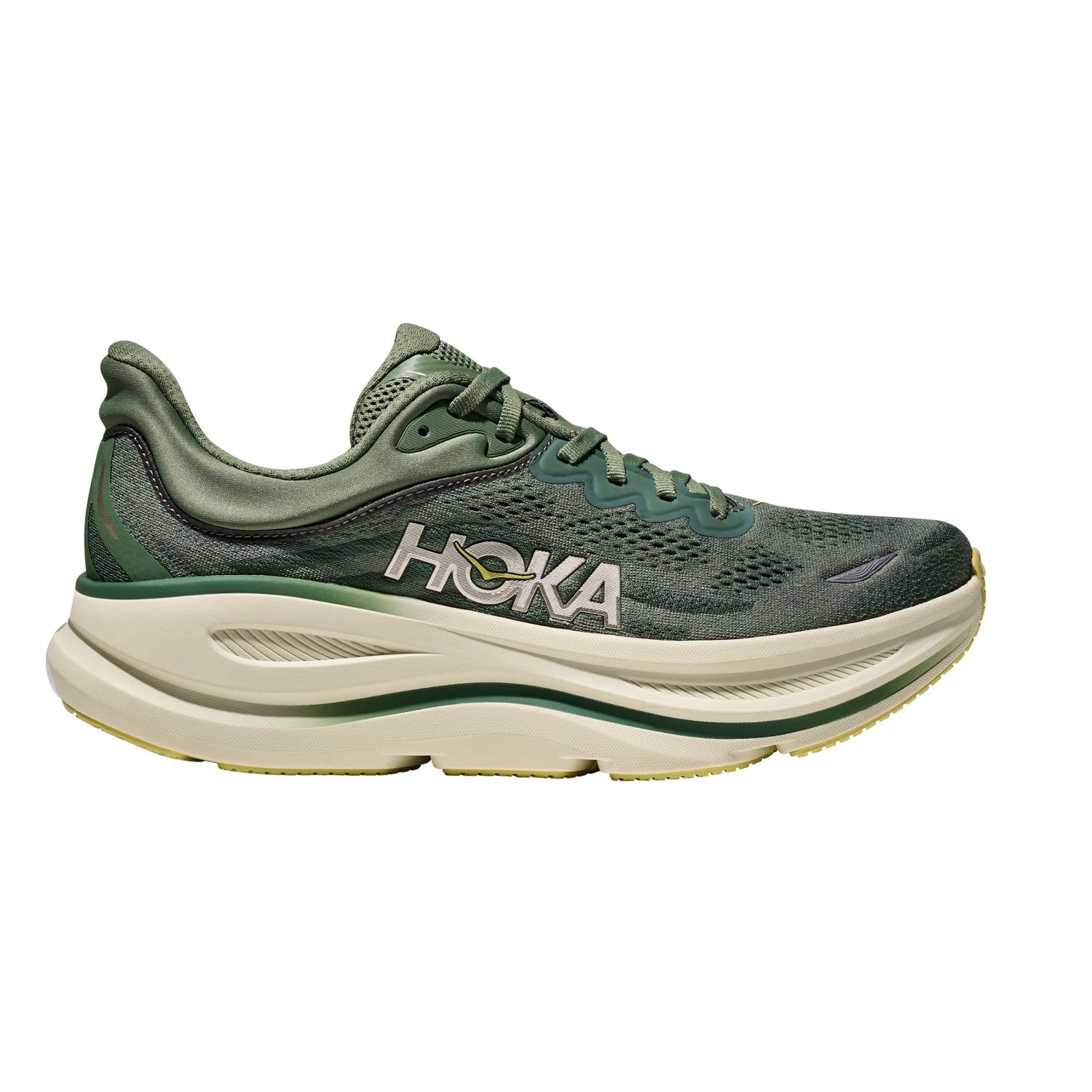 Hoka Bondi 9 Laufschuhe Suculent/Fern Herren 1162011-SNTF