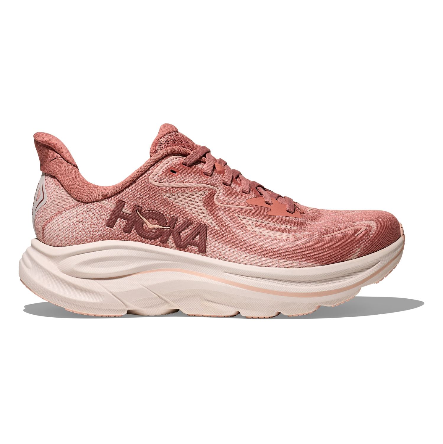 Hoka Clifton 10 Laufschuhe Blush/Rose Latte Damen 1162031-BHRS
