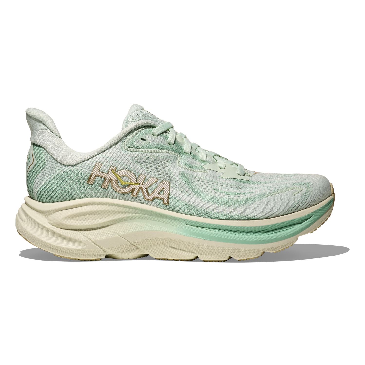 Hoka Clifton 10 Laufschuhe SEa Glass/Jadeite Damen 1162031-SJD