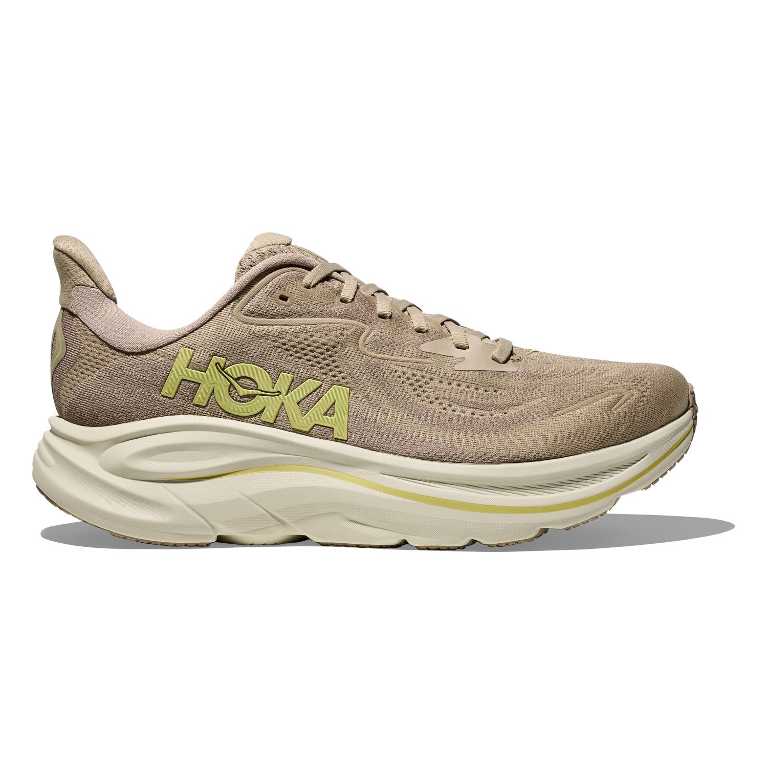 Hoka Clifton 10 Laufschuhe Raw Linen/Stone Herren 1162030-RNN