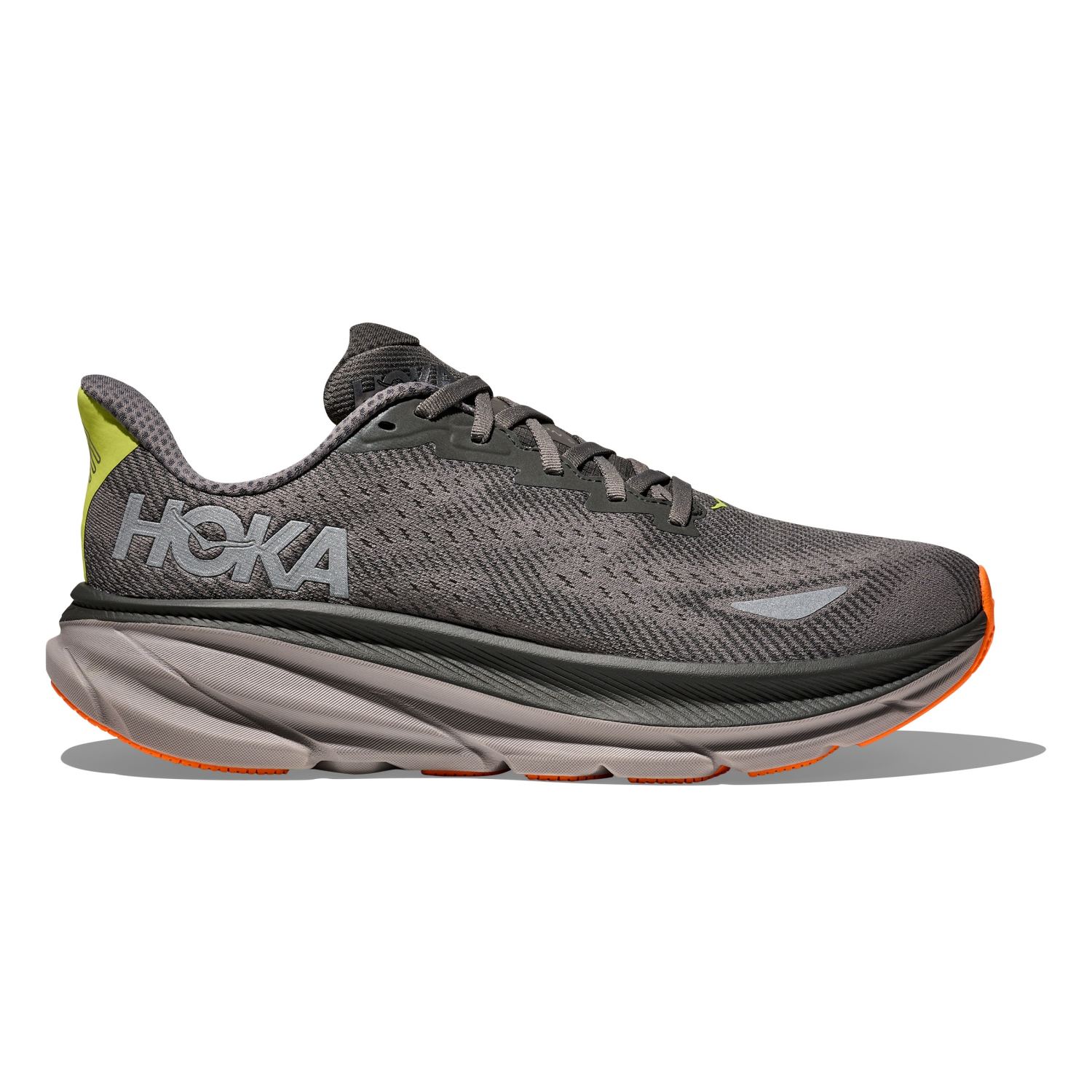 Hoka Clifton 9 GTX Laufschuhe Asphalt Grey/Gravel Herren 1141470F-ALTG