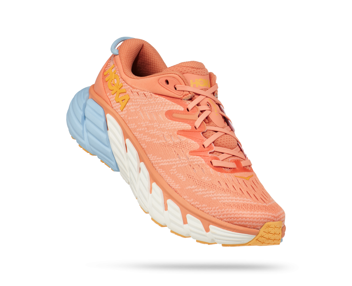 Hoka Gaviota 4 Laufschuhe lachsrosa Damen 1123199-SCPP