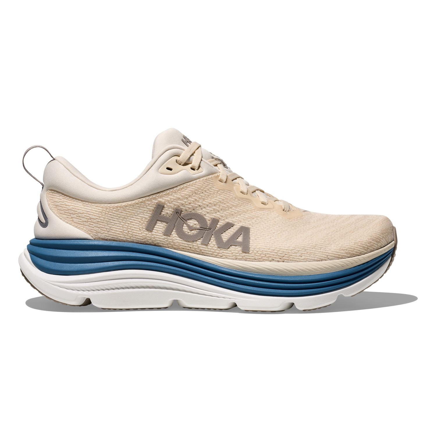 Hoka Gaviota 5 Laufschuhe Birch/Foggy Night Herren 1127929-BHFG