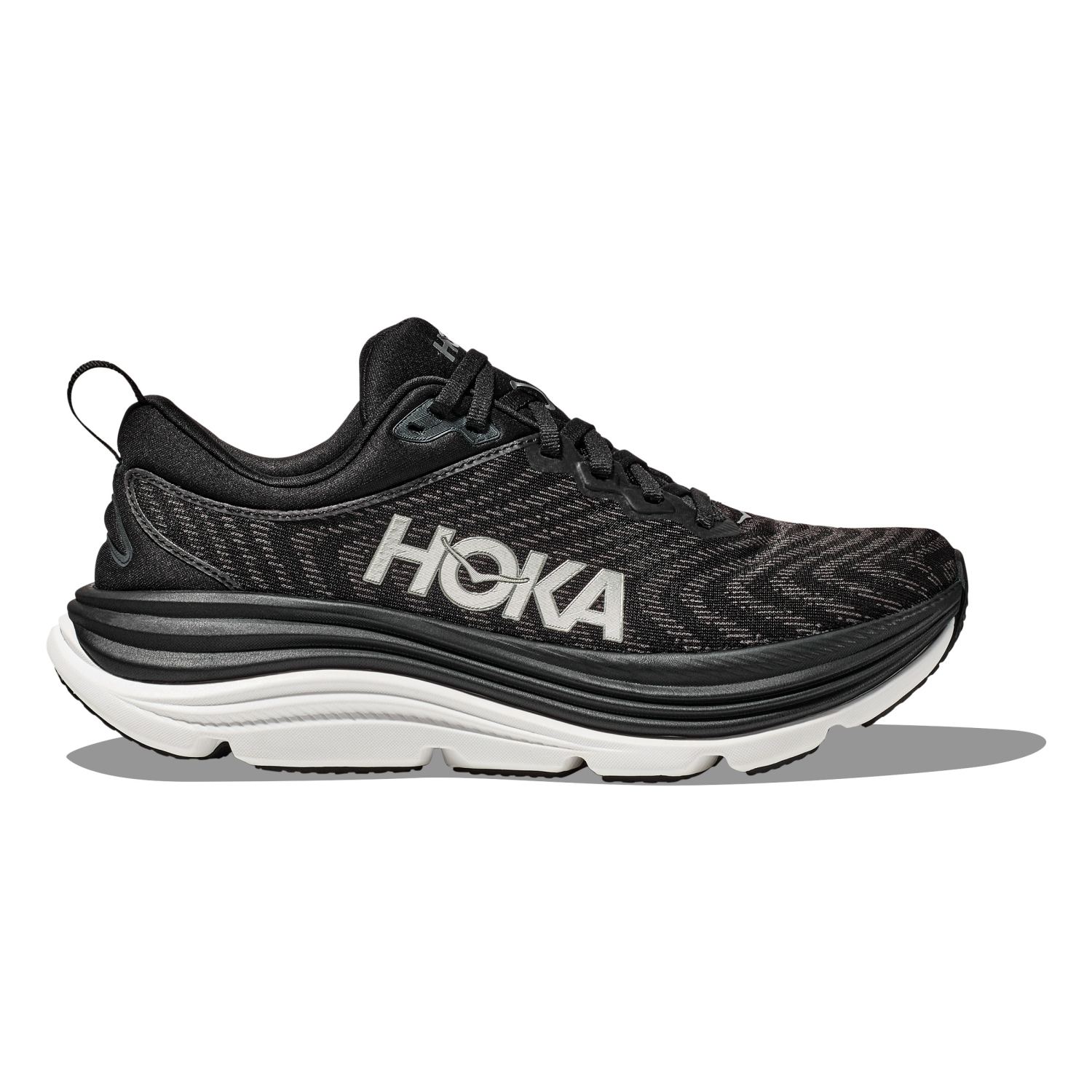 Hoka Gaviota 5 Laufschuhe Black/White Herren 1127929-BWHT