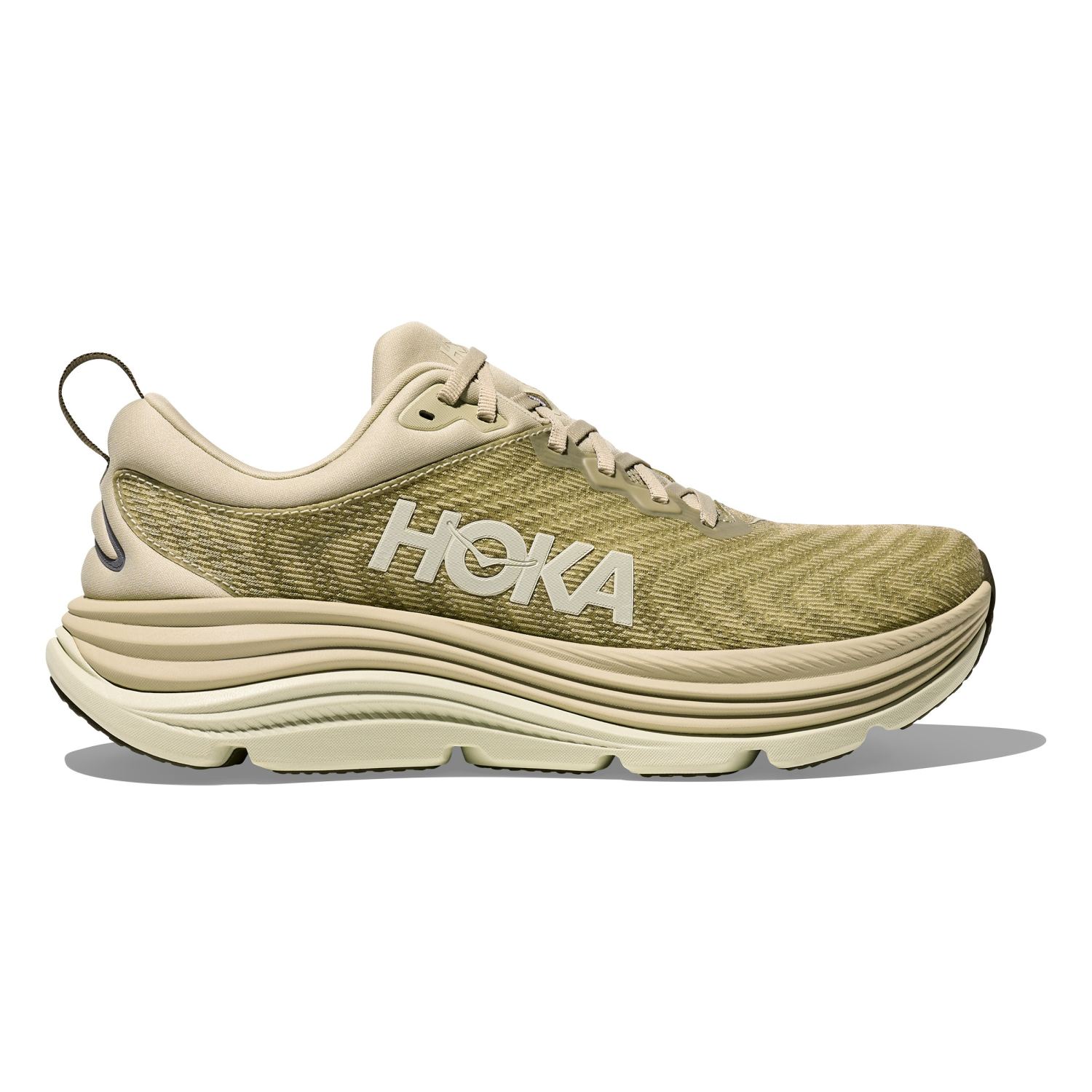 Hoka Gaviota 5 Laufschuhe Oyster Mushroom/Truffle Salt Herren 1127929-ORF