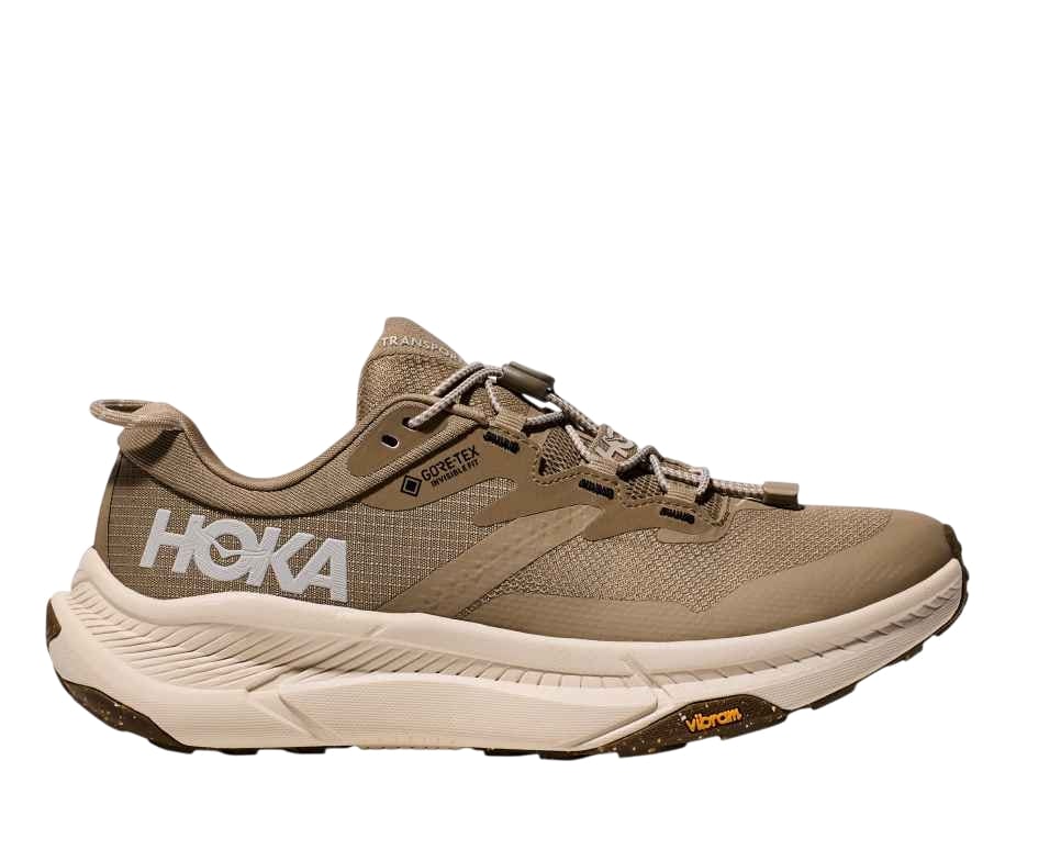 Hoka Transport GTX laufschuhe dune/eggnog damen 1133958F-DEGG