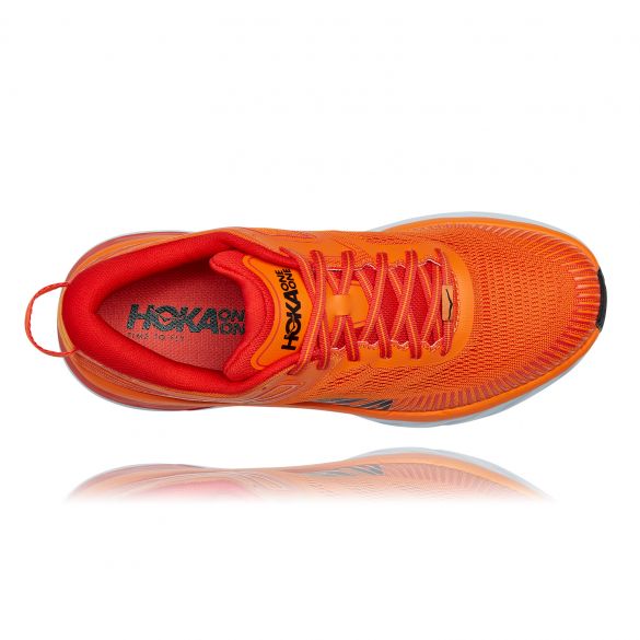 Hoka One One Bondi 7 Laufschuhe Orange Herren online kaufen beim