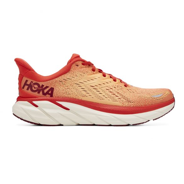 Hoka One One Clifton 8 Laufschuhe Orange Herren 1119393-FBOR