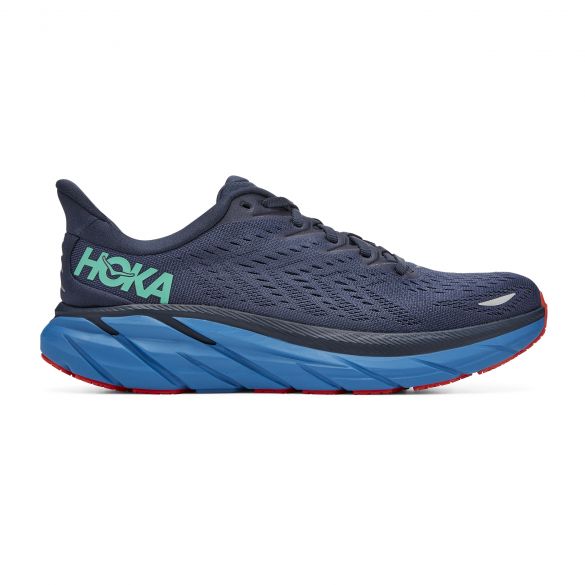 Hoka One One Clifton 8 Laufschuhe Blau Herren 1119393-OSVB