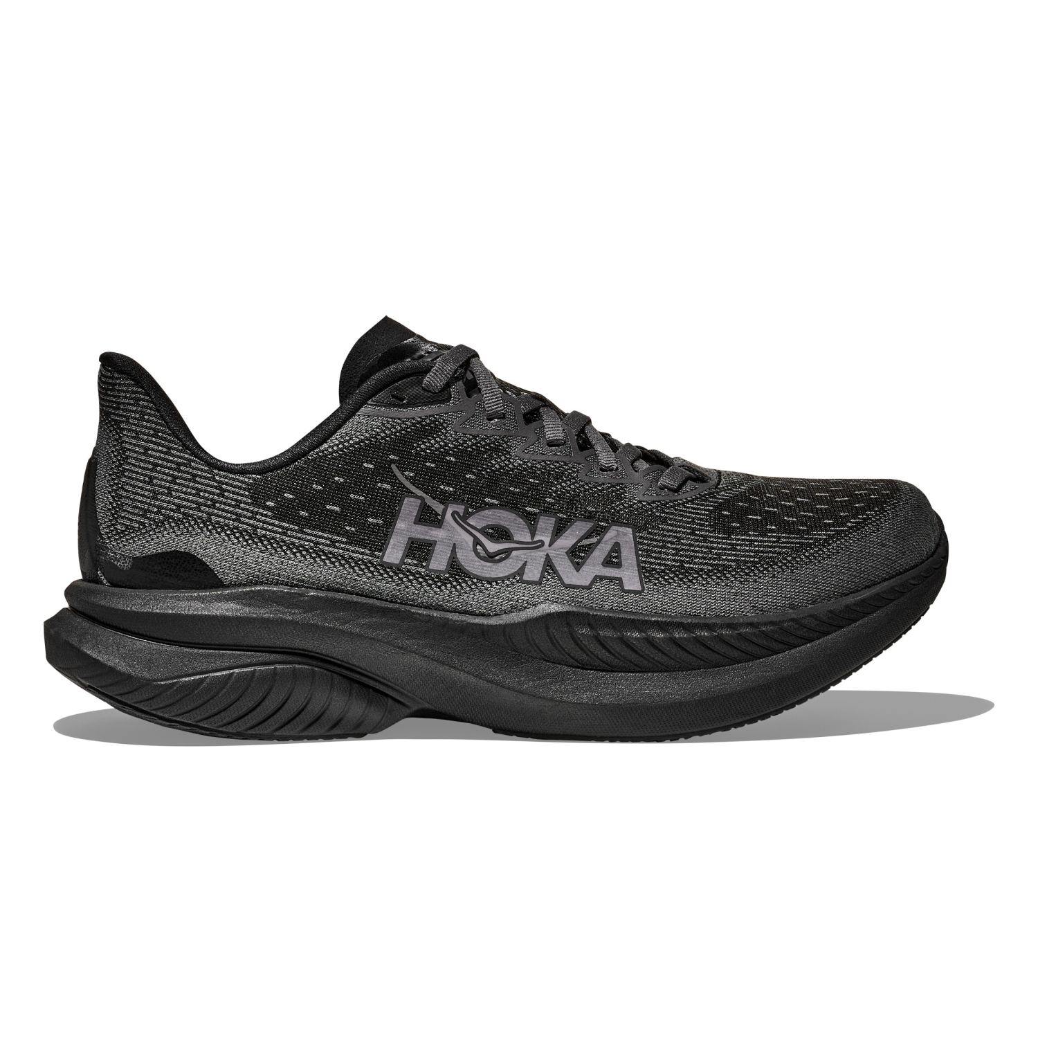 Hoka Mach 6 Laufschuhe Black/Outer Orbit Damen 1147810-BCKT