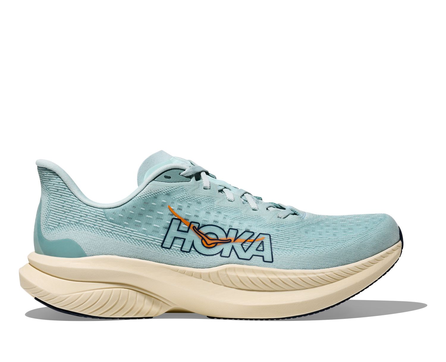 Hoka Mach 6 Laufschuhe Clear Water/Sea Water Herren 1147790-CLRSS