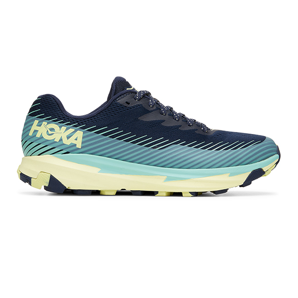 Hoka One One Torrent 2 Laufschuhe Schwarz/Blau Damen 1110497-BICS