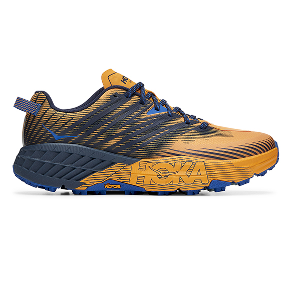 Hoka One One Speedgoat 4 Trail Laufschuhe Orange Herren 1106525-SBIS