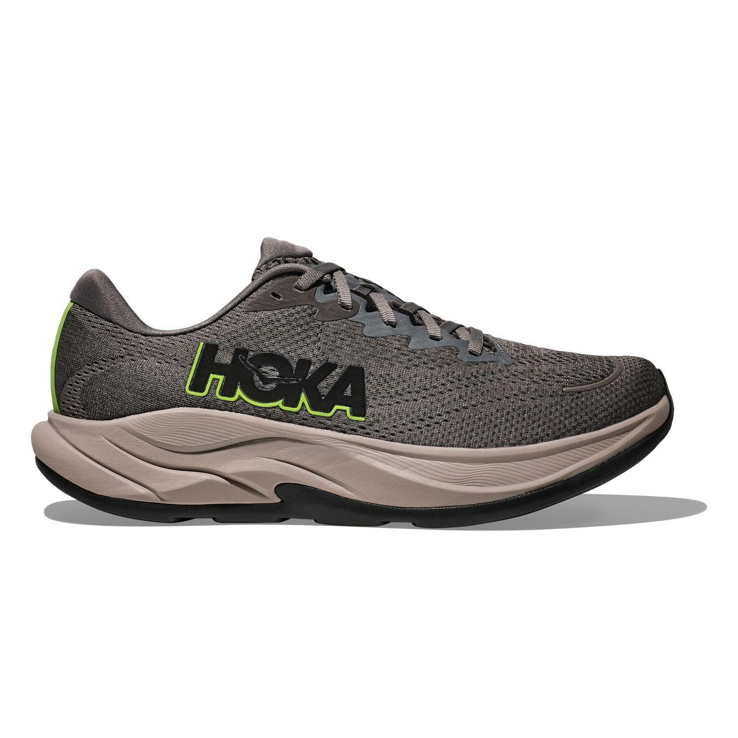 Hoka Rincon 4 Laufschuhe Asphalt Grey/Gravel Herren 1155130-ALTG