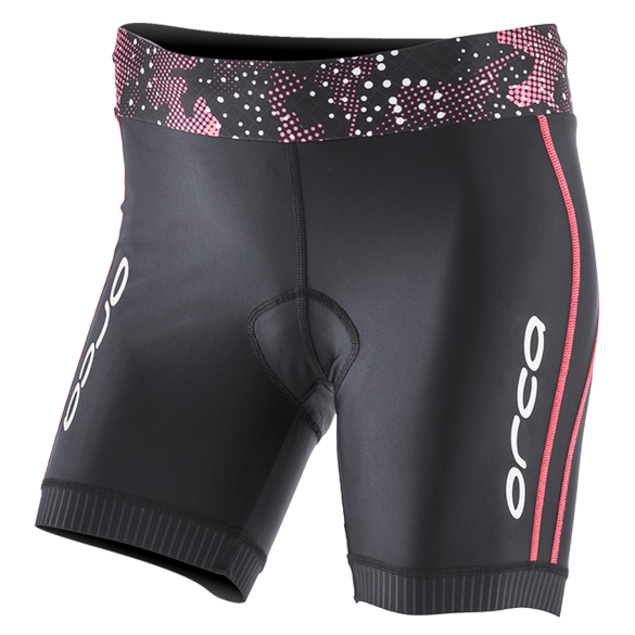 Orca Core tri short hipster Schwarz/Rosa Damen HVCD17