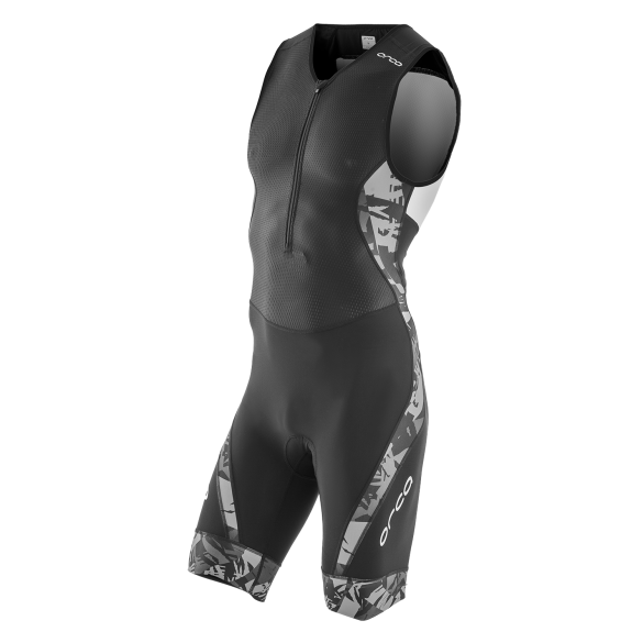 Orca 226 Kompress race trisuit ärmellos Schwarz Herren HVD002