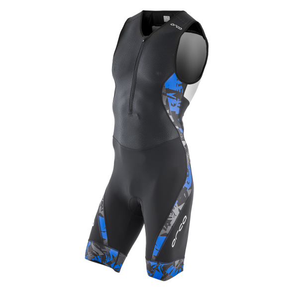 Orca 226 Kompress race trisuit ärmellos Blau Herren HVD016