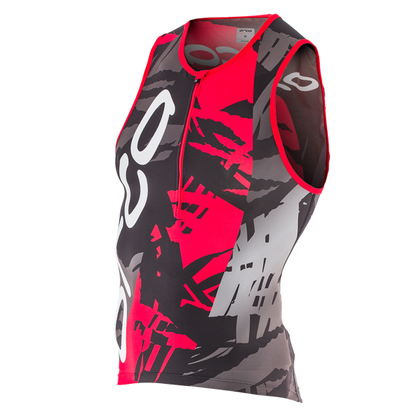 Orca 226 Tri tank top ärmellos Rot Herren HVD415