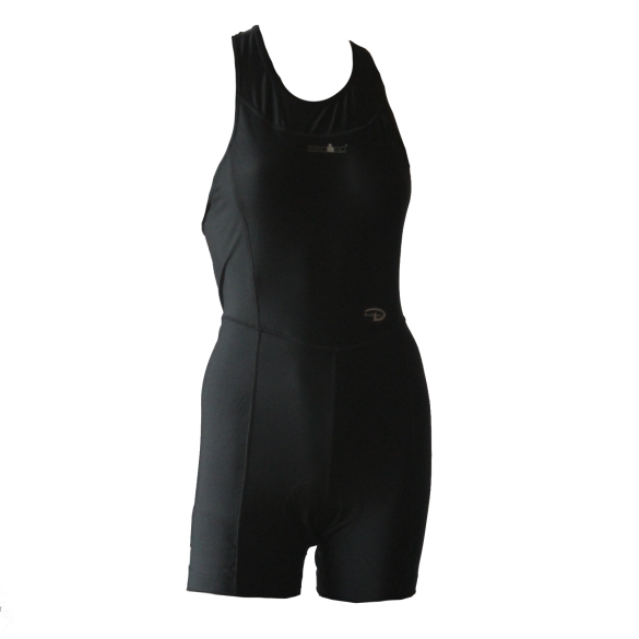 Ironman Trisuit ärmellos open back Duofold Schwarz Damen IMW1531-15