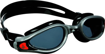 Aqua Sphere Kaiman EXO dunkle Linse Schwimmbrille Schwarz/Silber AS175640