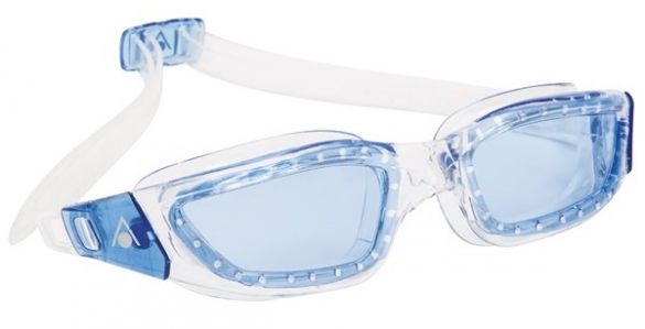 Aqua Sphere Kameleon blaue Linse Schwimmbrille Silber/Blau AS183200