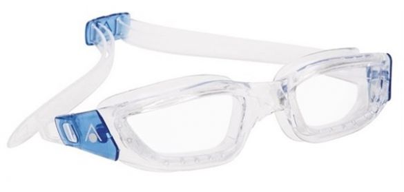 Aqua Sphere Kameleon klare Linse Schwimmbrille Silber/Blau AS183030