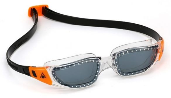 Aqua Sphere Kameleon dunkle Linse Schwimmbrille Schwarz/Orange AS183120