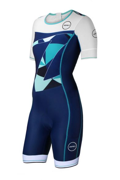 Zone3 Lava long distance Kurzarm Trisuit Damen TS18WLSS103